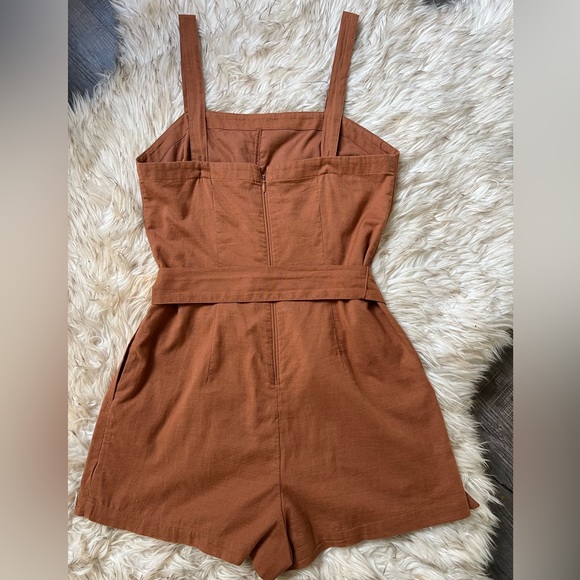 Abercrombie & Fitch linen romper - Picture 2 of 4